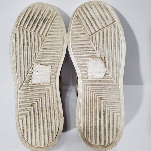 Qupid Leopard Maxmino Platform Sneakers Fits Like 6.5 - Picture 11 of 12